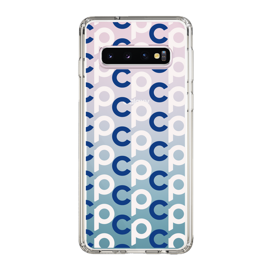 Slim Protection Case［ Original - CASEPLAY Initial All-over Pattern - Navy ］