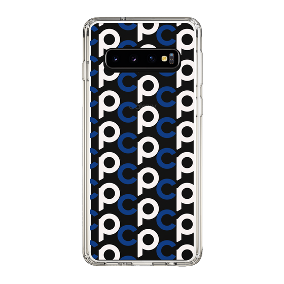 Slim Protection Case［ Original - CASEPLAY Initial All-over Pattern - Navy ］