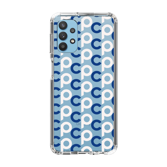 Slim Protection Case［ Original - CASEPLAY Initial All-over Pattern - Navy ］