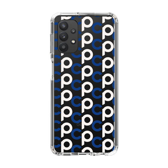 Slim Protection Case［ Original - CASEPLAY Initial All-over Pattern - Navy ］