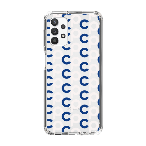 Slim Protection Case［ Original - CASEPLAY Initial All-over Pattern - Navy ］
