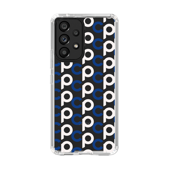Slim Protection Case［ Original - CASEPLAY Initial All-over Pattern - Navy ］