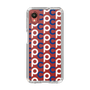 Slim Protection Case［ Original - CASEPLAY Initial All-over Pattern - Navy ］
