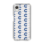 Slim Protection Case［ Original - CASEPLAY Initial All-over Pattern - Navy ］