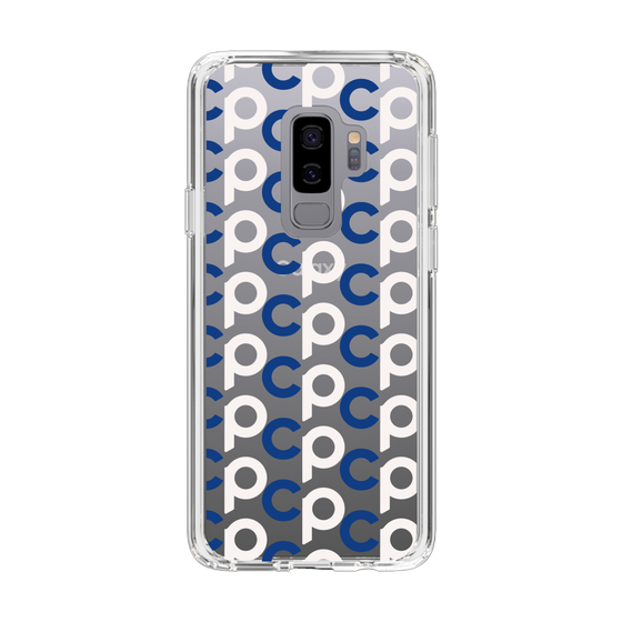 Slim Protection Case［ Original - CASEPLAY Initial All-over Pattern - Navy ］