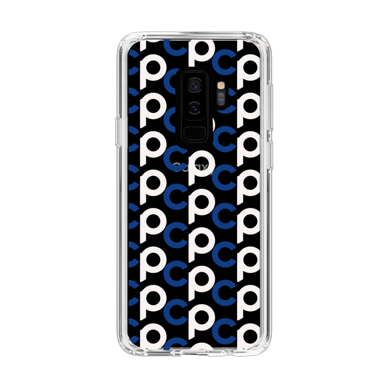 Slim Protection Case［ Original - CASEPLAY Initial All-over Pattern - Navy ］