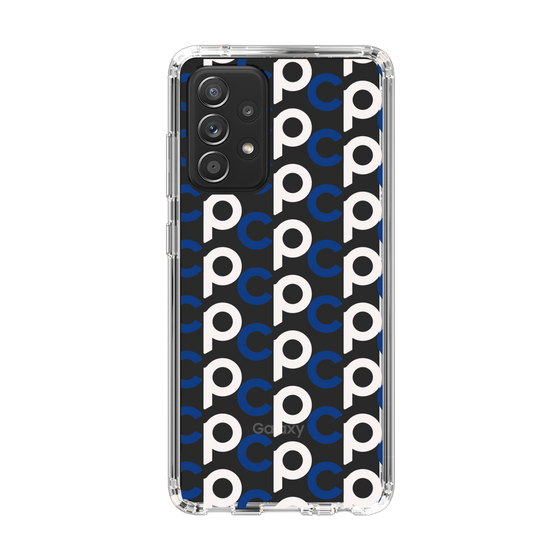 Slim Protection Case［ Original - CASEPLAY Initial All-over Pattern - Navy ］