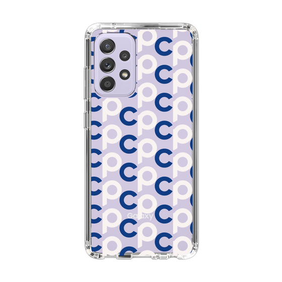 Slim Protection Case［ Original - CASEPLAY Initial All-over Pattern - Navy ］