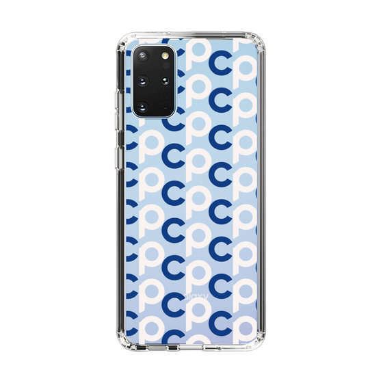 Slim Protection Case［ Original - CASEPLAY Initial All-over Pattern - Navy ］