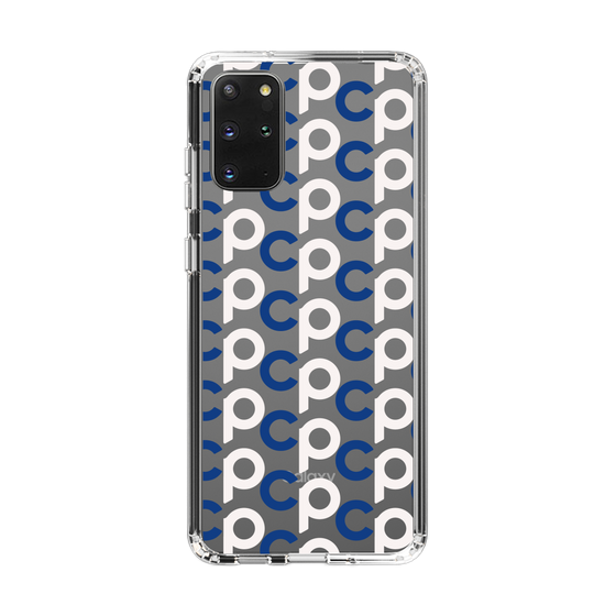 Slim Protection Case［ Original - CASEPLAY Initial All-over Pattern - Navy ］