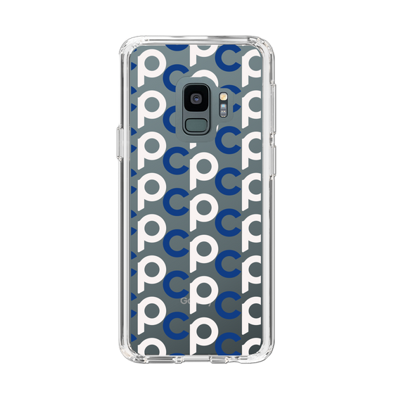 Slim Protection Case［ Original - CASEPLAY Initial All-over Pattern - Navy ］