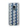 Slim Protection Case［ Original - CASEPLAY Initial All-over Pattern - Navy ］