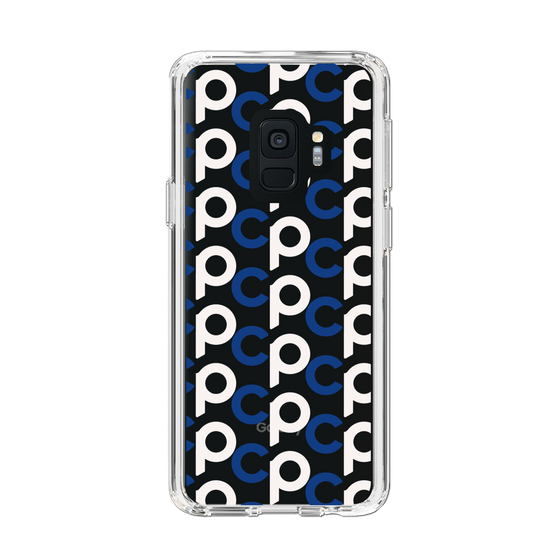 Slim Protection Case［ Original - CASEPLAY Initial All-over Pattern - Navy ］