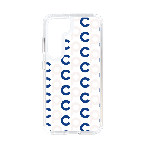 Slim Protection Case［ Original - CASEPLAY Initial All-over Pattern - Navy ］