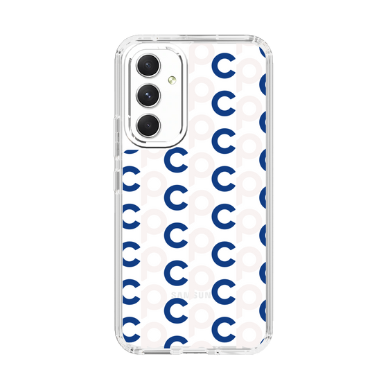 Slim Protection Case［ Original - CASEPLAY Initial All-over Pattern - Navy ］