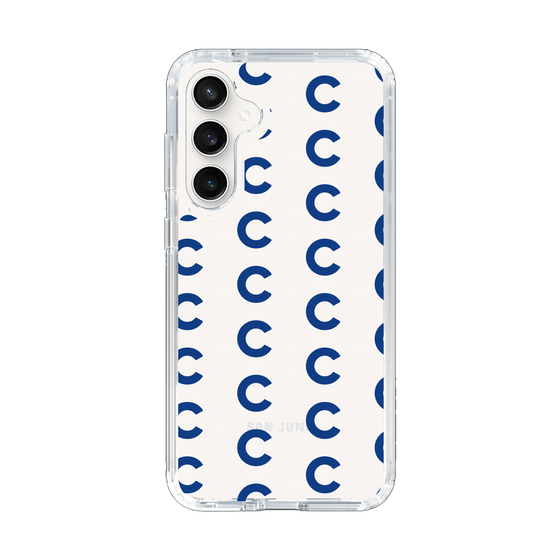 Slim Protection Case［ Original - CASEPLAY Initial All-over Pattern - Navy ］