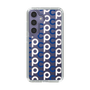 Slim Protection Case［ Original - CASEPLAY Initial All-over Pattern - Navy ］