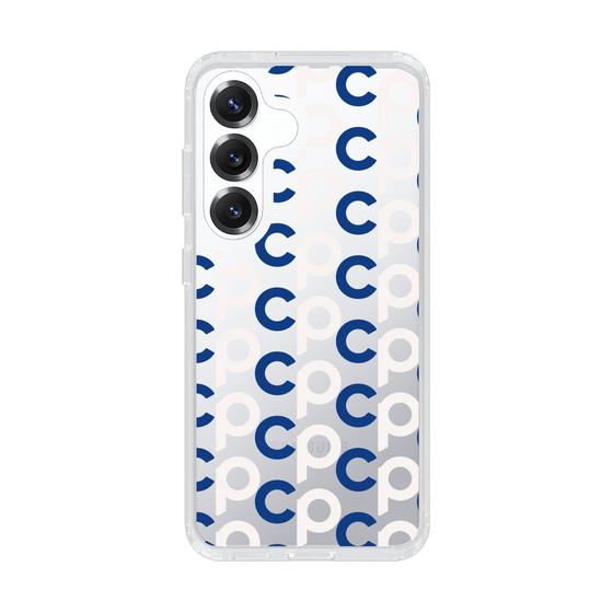 Slim Protection Case［ Original - CASEPLAY Initial All-over Pattern - Navy ］
