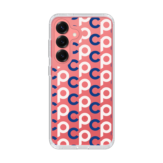 Slim Protection Case［ Original - CASEPLAY Initial All-over Pattern - Navy ］