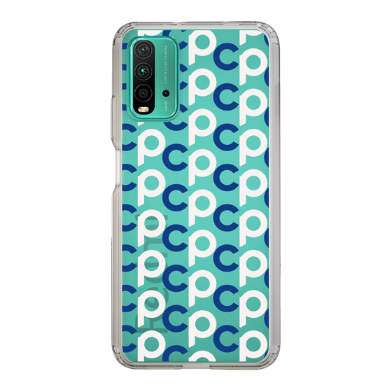 Slim Protection Case［ Original - CASEPLAY Initial All-over Pattern - Navy ］