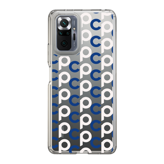 Slim Protection Case［ Original - CASEPLAY Initial All-over Pattern - Navy ］