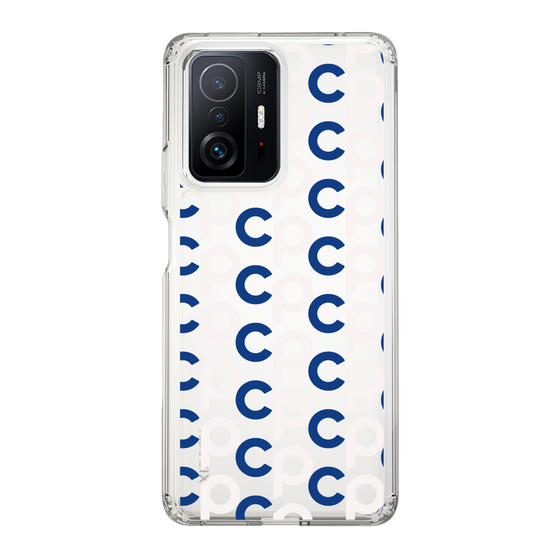 Slim Protection Case［ Original - CASEPLAY Initial All-over Pattern - Navy ］