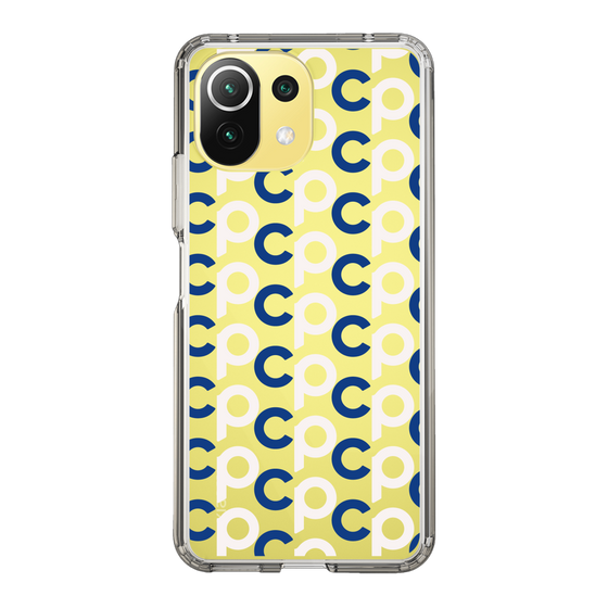 Slim Protection Case［ Original - CASEPLAY Initial All-over Pattern - Navy ］