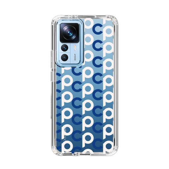 Slim Protection Case［ Original - CASEPLAY Initial All-over Pattern - Navy ］