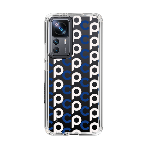 Slim Protection Case［ Original - CASEPLAY Initial All-over Pattern - Navy ］