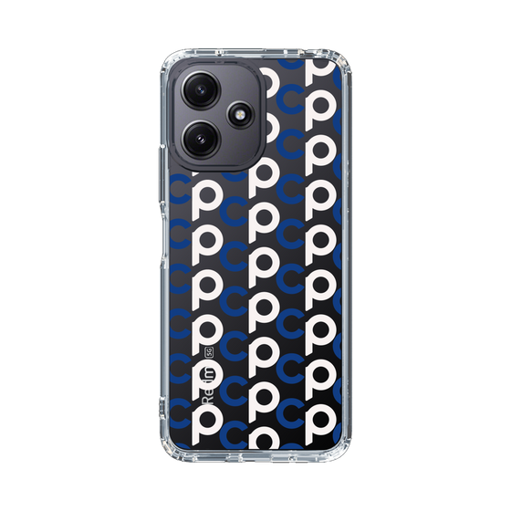 Slim Protection Case［ Original - CASEPLAY Initial All-over Pattern - Navy ］