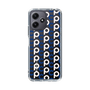 Slim Protection Case［ Original - CASEPLAY Initial All-over Pattern - Navy ］