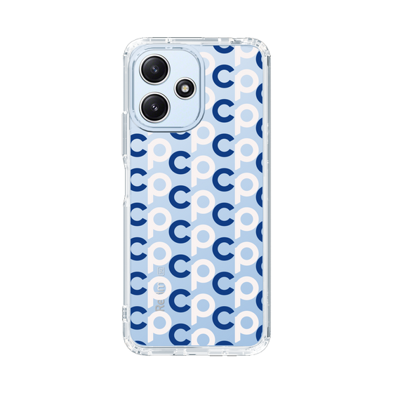 Slim Protection Case［ Original - CASEPLAY Initial All-over Pattern - Navy ］