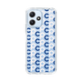 Slim Protection Case［ Original - CASEPLAY Initial All-over Pattern - Navy ］