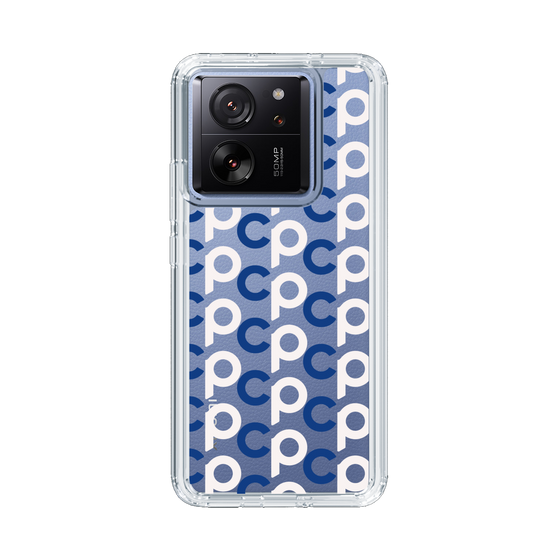 Slim Protection Case［ Original - CASEPLAY Initial All-over Pattern - Navy ］
