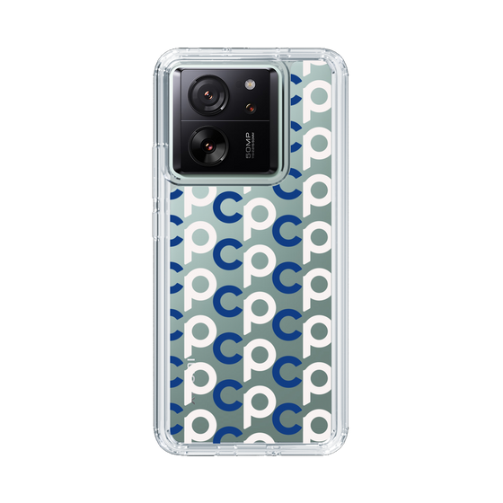 Slim Protection Case［ Original - CASEPLAY Initial All-over Pattern - Navy ］