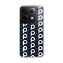 Slim Protection Case［ Original - CASEPLAY Initial All-over Pattern - Navy ］