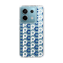 Slim Protection Case［ Original - CASEPLAY Initial All-over Pattern - Navy ］