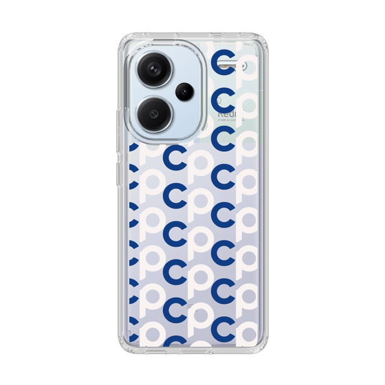 Slim Protection Case［ Original - CASEPLAY Initial All-over Pattern - Navy ］