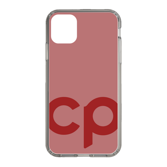 Slim Protection Case［ Original - CASEPLAY Initial - Red ］