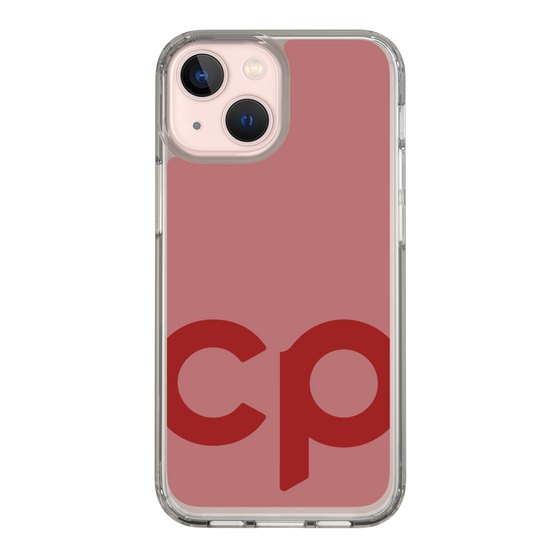 Slim Protection Case［ Original - CASEPLAY Initial - Red ］