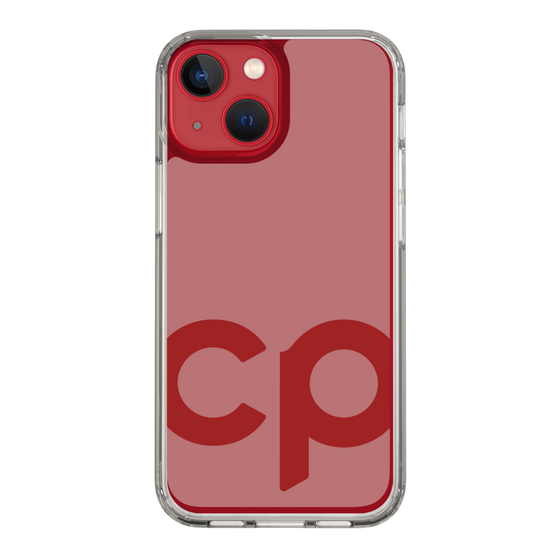 Slim Protection Case［ Original - CASEPLAY Initial - Red ］