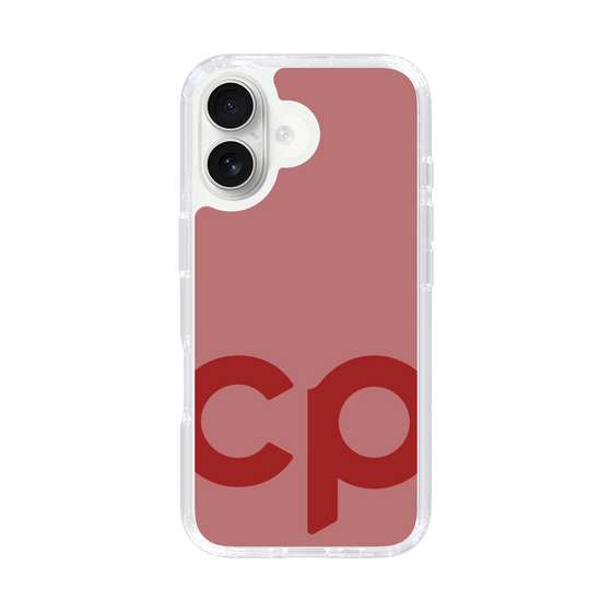 Slim Protection Case［ Original - CASEPLAY Initial - Red ］