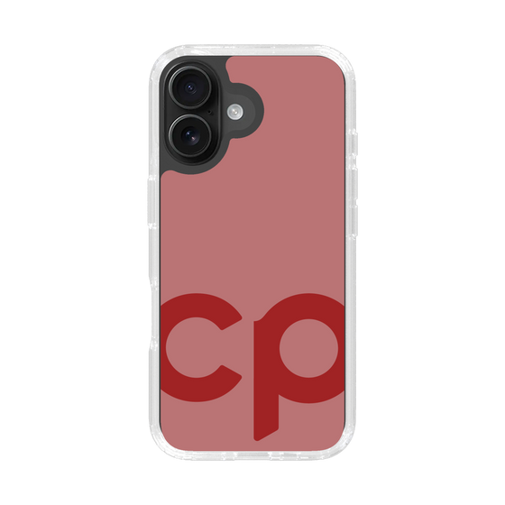 Slim Protection Case［ Original - CASEPLAY Initial - Red ］