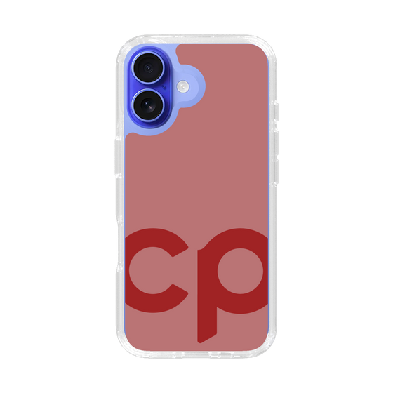 Slim Protection Case［ Original - CASEPLAY Initial - Red ］