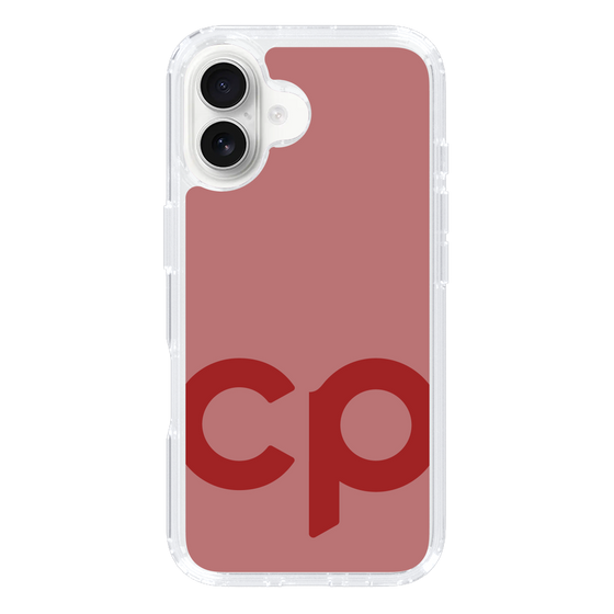 Slim Protection Case［ Original - CASEPLAY Initial - Red ］