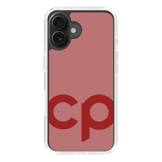 Slim Protection Case［ Original - CASEPLAY Initial - Red ］