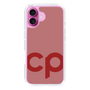 Slim Protection Case［ Original - CASEPLAY Initial - Red ］
