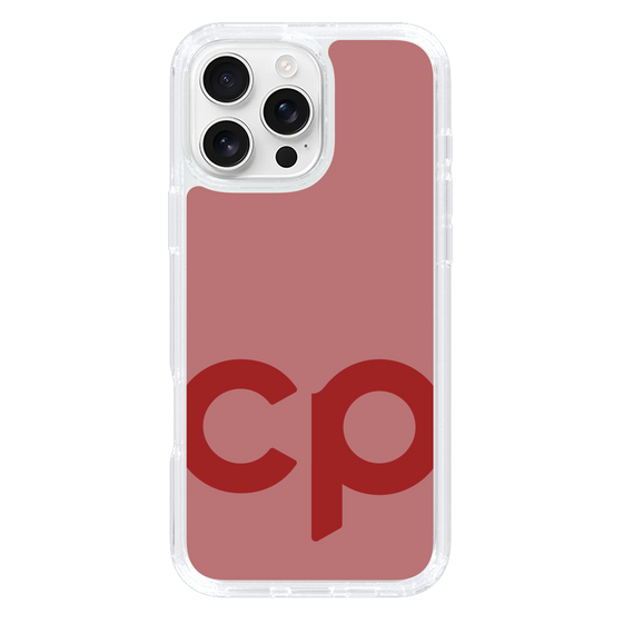Slim Protection Case［ Original - CASEPLAY Initial - Red ］