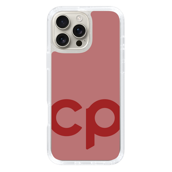 Slim Protection Case［ Original - CASEPLAY Initial - Red ］