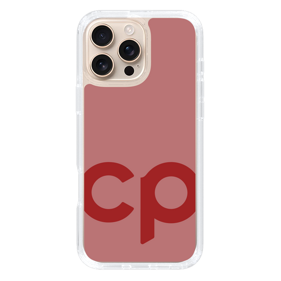 Slim Protection Case［ Original - CASEPLAY Initial - Red ］